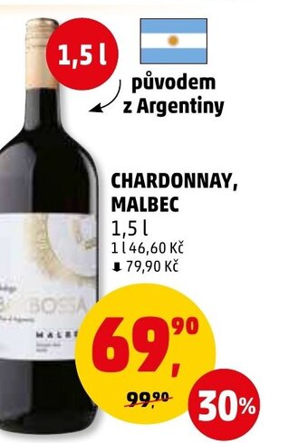 Penny Market CHARDONNAY, MALBEC nabídka