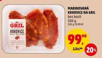 Penny Market Marinovaná krkovice na gril, 500 g nabídka