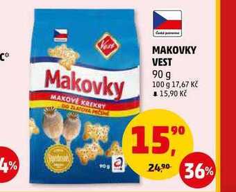 Penny Market Makovky vest, 90 g nabídka