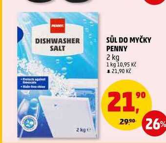 Penny Market Sůl do myčky penny, 2 kg nabídka