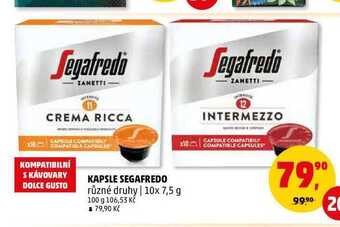 Penny Market Kapsle segafredo, 10x 7,5 g nabídka