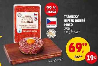 Penny Market Tatarský biftek dobré maso, 250 g nabídka