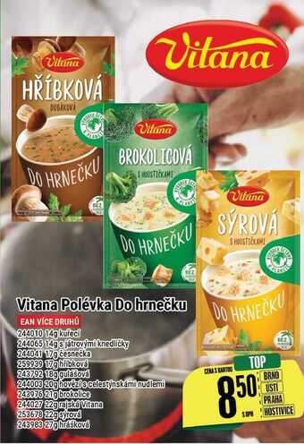 Tamda Foods Vitana polévka do hrnečku nabídka