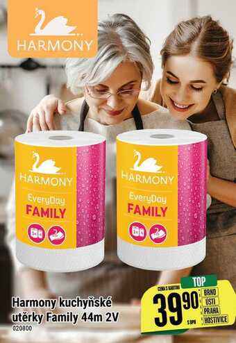 Tamda Foods Harmony kuchyňské utěrky family 44m 2v nabídka