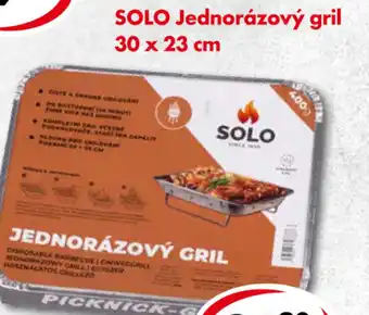 CBA SOLO Jednorázový gril 30 x 23 cm nabídka