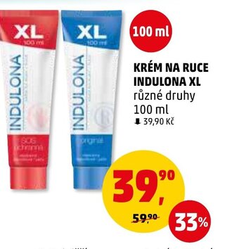 Penny Market KRÉM NA RUCE INDULONA XL nabídka