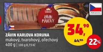 Penny Market ZÁVIN KARLOVA KORUNA nabídka