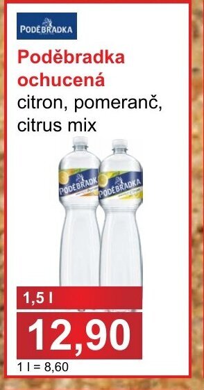 PLUS JIP Poděbradka ochucená nabídka