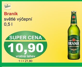 PLUS JIP Braník světlé výčepní 0,5L nabídka