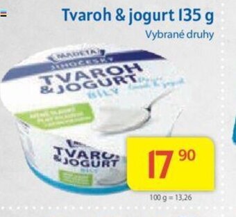 Kubík potraviny Tvaroh & jogurt 135 g nabídka