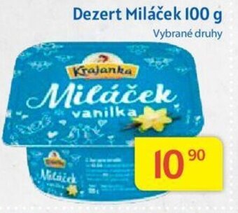 Kubík potraviny Dezert Miláček 100 g nabídka