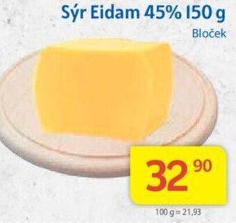Kubík potraviny Sýr Eidam 45% 150 g nabídka
