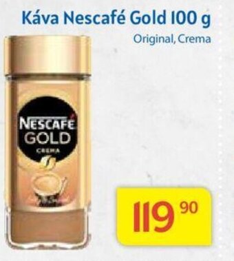 Kubík potraviny Káva Nescafé Gold 100 g nabídka