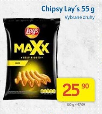 Kubík potraviny Chipsy Lay's 55 g nabídka