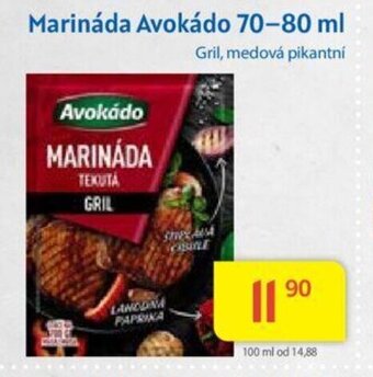 Kubík potraviny Marináda Avokádo 70-80 ml nabídka