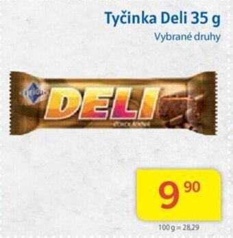 Kubík potraviny Tyčinka Deli 35 g nabídka