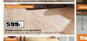 OBI Dřevěná podlaha nabídka