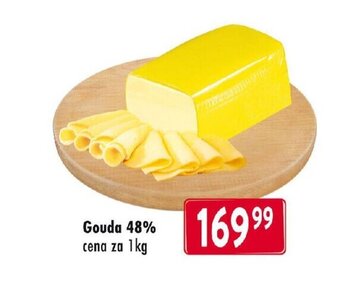 Qanto Gouda 48% cena za 1kg nabídka