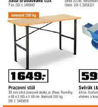 Pracovní stůl