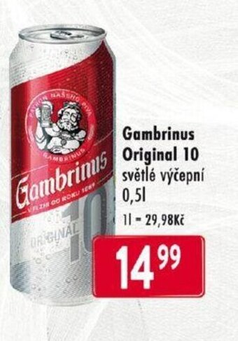 Qanto Gambrinus Original 10 nabídka