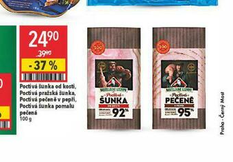 Globus Poctivá šunka pomalu pečená nabídka
