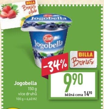 Billa Jogobella nabídka