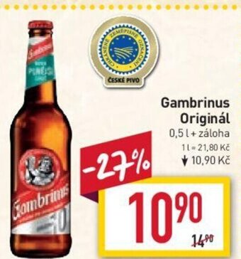 Billa Gambrinus Originál nabídka