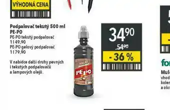 Globus Podpalovač tekutý pe-po nabídka