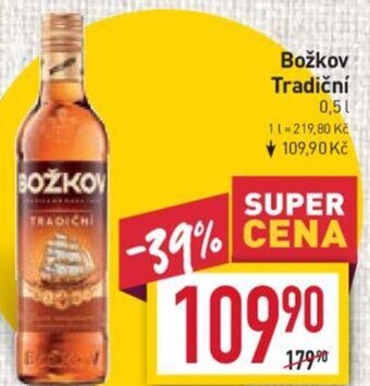 Billa Božkov Tradiční 0,5L nabídka