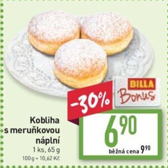 Billa Kobliha s meruňkovou náplní nabídka