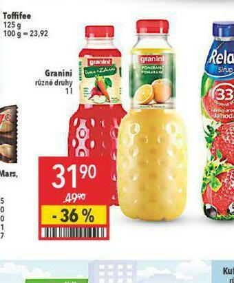 Globus Granini nabídka