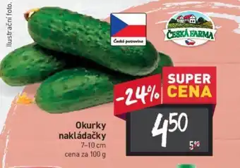 Billa Okurky nakládačky nabídka