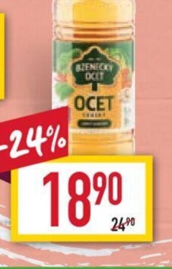 Billa Bzenecký ocet kvasný lihový 8% nabídka
