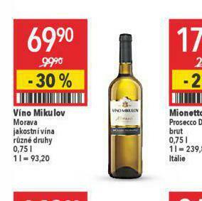 Globus Víno mikulov nabídka