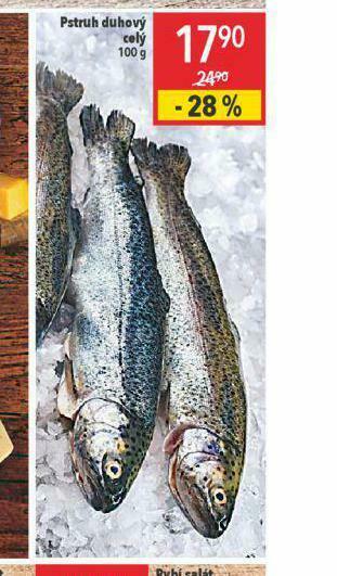 Globus Pstruh duhový celý nabídka