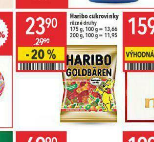 Globus Haribo cukrovinky nabídka