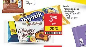 Globus Perník, perníček plněný nabídka