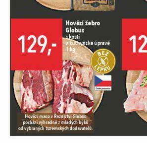 Globus Hovězí žebro s kostí nabídka