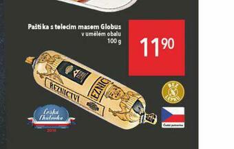 Globus Paštika s telecím masem nabídka