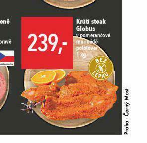 Globus Krůtí steak nabídka
