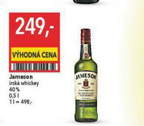 Globus Jameson irská whisky nabídka