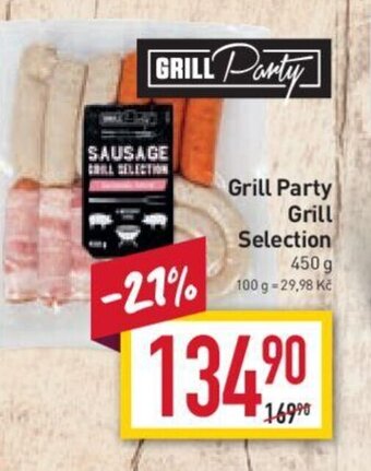 Billa Grill Party Grill Selection nabídka