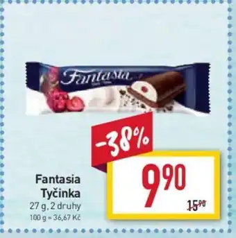 Billa Fantasia Tyčinka 27 g, 2 druhy 100 g nabídka