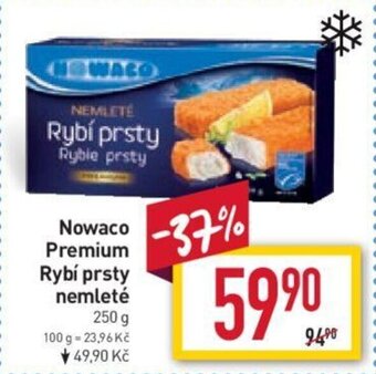 Billa Nowaco Premium Rybí prsty nemleté 250 g nabídka