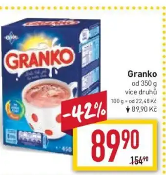 Granko od 350 g více druhů