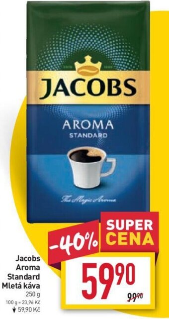 Billa Jacobs Aroma Standard Mletá káva nabídka