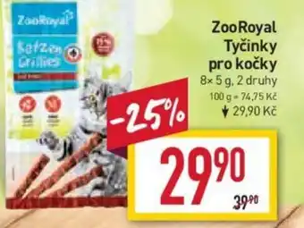 Billa Zoo Royal Tyčinky pro kočky nabídka