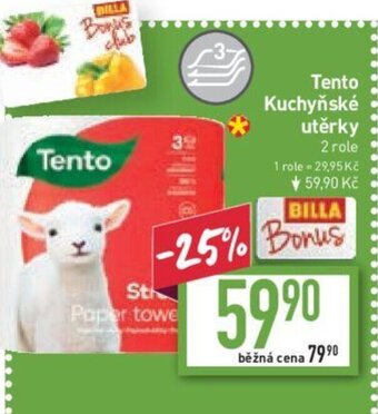 Tento Kuchyňské utěrky 2 role