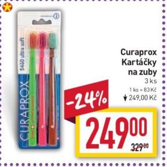 Billa Curaprox Kartáčky na zuby nabídka