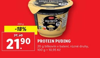 Lidl PROTEIN PUDING nabídka